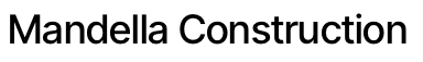 Mandela Construction logo